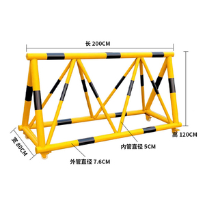 Blocco stradale Mobile Anti-collisione del veicolo della scuola che blocca il traffico a prova di esplosione del filo spinato - Product Image 1