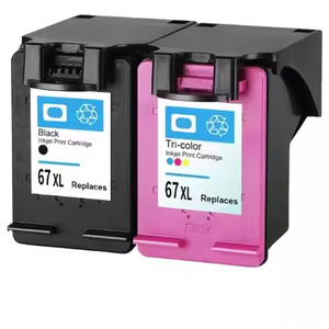 Cartouches d'<span class=keywords><strong>encre</strong></span> de recharge couleur remanufacturées <span class=keywords><strong>pour</strong></span> <span class=keywords><strong>Hp</strong></span> Deskjet Ink <span class=keywords><strong>pour</strong></span> imprimante Hp67xl 1200 <span class=keywords><strong>2700</strong></span> <span class=keywords><strong>Hp</strong></span> Inkjet 67xl <span class=keywords><strong>Hp</strong></span> 67 Xl Color - Product Image 1