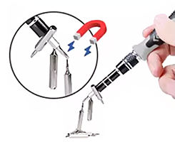 Jeu <span class=keywords><strong>de</strong></span> tournevis <span class=keywords><strong>de</strong></span> précision professionnel magnétique multi-embouts pour la <span class=keywords><strong>réparation</strong></span> <span class=keywords><strong>de</strong></span> téléphones, d'ordinateurs portables et d'appareils électroniques - Product Image 3