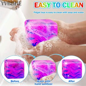 Fidget Cube Giocattoli Antistress Morbidi Palline Antistress per Bambini e Adulti Sollievo dall'Ansia Palla di Maltosio Giocattolo Sensoriale per ADHD Autismo - Product Image 3