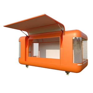 Anpassbarer Mini Food Trailer Cart <span class=keywords><strong>3</strong></span>-Rad-Motorrad Street Food Business Ready - Product Image 3
