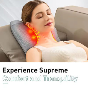 <strong>2026</strong> <strong>New</strong> 3D Shiatsu Neck <strong>Massager</strong> Pillow Heat Electric Deep Kneading <strong>Shoulder</strong> Massage Cushion Infrared Physiotherapy Timing - Product Image 4