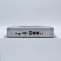 Mini PC de escritorio J4125 de alta calidad DDR4 VGA 6 * Com Thin Client PC TPM2.0 Linux Barebone X86 Nano Mini PC industrial sin ventilador