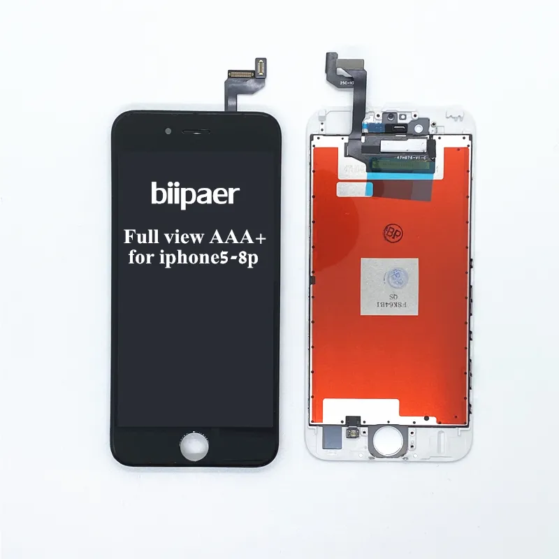 Bippear layar Lcd Lcd untuk Iphone 8, layar Ips pengganti Tft tampilan penuh A + kualitas stabil untuk Iphone 8 plus iPhone7