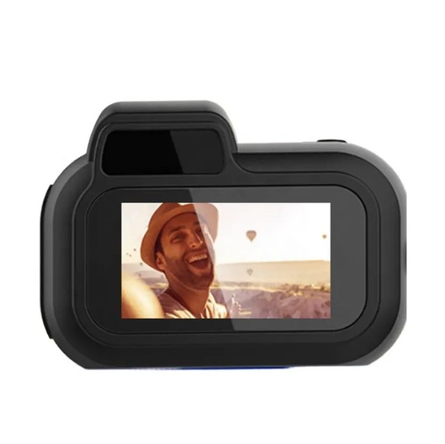 1080P HD Camcorder Retro Pocket Mini CCD Digital Camera Selfie Camera for Kids