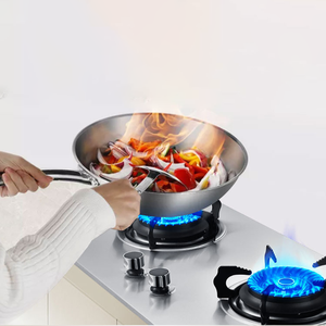 Stainless Steel Countertop Dual-use Liquefied Gas <b>Stove</b> Kitchen Jzt-156b Dual-use <b>Stove</b> Kitchen Gas Cooker and Cooktops Gas - Product Image 4