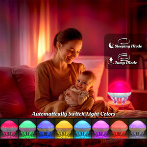 Projecteur de galaxie portable, lampe océanique méduse à bruits blancs, <span class=keywords><strong>veilleuse</strong></span> pour bébé, haut-parleur Bluetooth, télécommande, mini projecteur nébuleux - Product Image 2