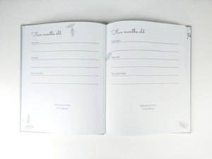 Tùy Chỉnh <span class=keywords><strong>A4</strong></span> Kích Thước Xoắn Ốc Bìa Cứng Album Ảnh Nhà Sản Xuất Của Bé Đầu Tiên Năm Năm Bộ Nhớ Cuốn Sách Làm Từ Giấy - Product Image 3