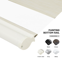 Proveedor de fábrica Smart Motorized Window Shade Google WiFi y Alexa Control remoto Electric Zebra Blinds para Windows