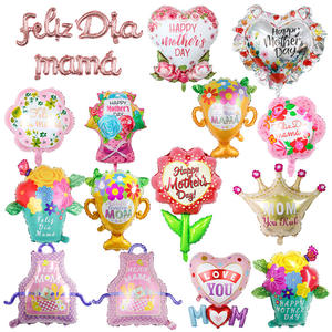 Globo <span class=keywords><strong>de</strong></span> Aluminio con Diseño <span class=keywords><strong>de</strong></span> Jardín para el Día <span class=keywords><strong>de</strong></span> la <span class=keywords><strong>Madre</strong></span>, Decoración Transfronteriza, SP082B, Venta al por Mayor en China - Product Image 1