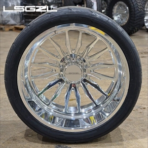 Lsgzl जाली ट्रक पहियों 22x12 24x12 24x14 26x14 28x14 28x16 Gmc serra 1500 2500 3500 F150 f250 pcd 8x180 6x139.7 8x170 6x135 - Product Image 2