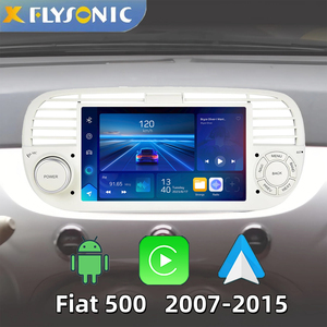 Autoradio Flysonic FYDZ per <span class=keywords><strong>Fiat</strong></span> <span class=keywords><strong>500</strong></span>, 7 Pollici, 2+32GB, Navigazione GPS, CarPlay, Android Auto, Sistema Multimediale Android - Product Image 2
