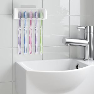 Magnetic Toothbrush Holder Razor Rack Wall Mounted Bathroom Storage Organizer No Drill Shelf - Product Image 2