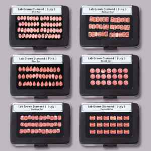Stars gem Easy <span class=keywords><strong>Tester</strong></span> Pass Cvd Strahlungs schliff 2,5*3,5mm Konflikt frei Diamant rosa Diamant Cvd Nahkampf Kleines Nahkampf Diamant labor - Product Image 3