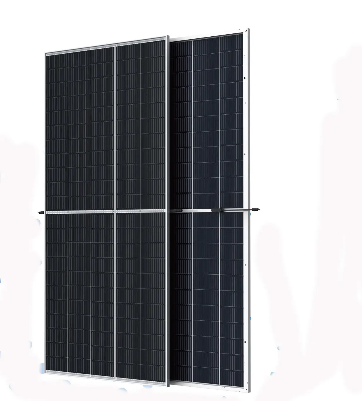 चीनी आपूर्तिकर्ता जावेद jinko LONGi बढ़ी Trina 144 कोशिकाओं आधा सेल 450W 550w 660w 5bb MBB 12BB मोनो सौर पैनल के लिए सौर खेत