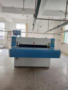 Máy Ép Nhiệt Dệt Vải Dệt Kim Fusing Bonding Machine Máy Cán HF-1200H Băng Tải Cho Ăn Và Thu Xếp <span class=keywords><strong>Stacker</strong></span> - Product Image 3
