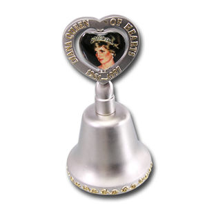 Regalo de Recuerdo Elegante y con Estilo, Campana de Mano de Aleación de Zinc Metálico - Product Image 2