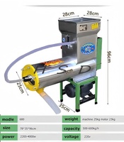 Séparateur de fécule de manioc, machine de fabrication de séparateur de fécule de manioc, machine de fabrication de séparateur d'amidon