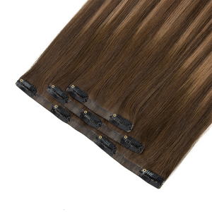 Extensiones de Cabello con Clips Invisibles, 100% Cabello Humano, Doble Trama, Puntas Completas, Gran Volumen para Salón - Product Image 2