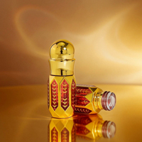 Mini flacon de parfum, huile parfumée, design luxueux 3ml, flacons d'attar vides 6ml avec logo