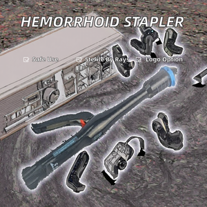 Agrafeuse anale jetable pour hémorroïdes avec manuel d'utilisation d'équipement médical sûr, source d'excision sélective de la muqueuse dentée - Product Image 3