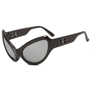 Modische Coole Party-Brillen Großer Katzenaugen-Rahmen Futuristische Y2k-Rundbrille Sport-Sonnenbrille <span class=keywords><strong>E</strong></span>.<span class=keywords><strong>T</strong></span>. Die <span class=keywords><strong>Alien</strong></span> Oval Sonnenbrille - Product Image 2