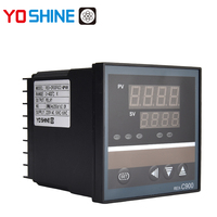 Contrôleur de température intelligent PID 96*96 avec double écran PV SV, entrée de type K, sortie relais, régulateur de chauffage industriel
