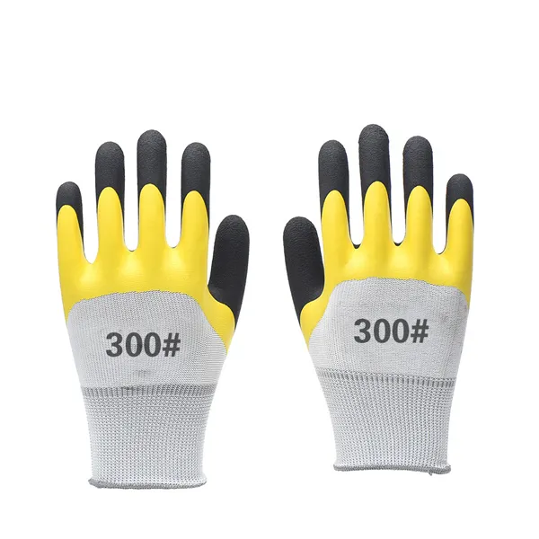 Weiße anti statische ESD-Arbeits handschuhe Oben angepasster anti statischer ESD-Handschuh aus Kohle faser, fussel freie Polyester-PU-Sicherheits handschuhe CN;FUJ