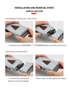 Hot Bán máy cạo râu cho nam giới Twin Blades qua lại máy cạo râu điện ls2202 Tương thích với andis cho profoil Lithium lá cạo râu - Product Image 2