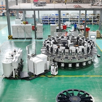 Machine d'injection de semelles en PU à table rotative personnalisée, neuve, avec moteur et roulement, pour les usines de chaussures