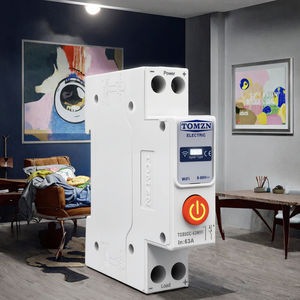 Interrupteur intelligent Wi-Fi TUYA Smartlife 220VDC 63A avec mesure et surveillance, disjoncteur temporisé, relais 3 pôles 6kA en plastique - Product Image 3