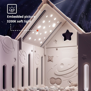 <span class=keywords><strong>Parc</strong></span> de jeu <span class=keywords><strong>pour</strong></span> <span class=keywords><strong>bébé</strong></span> sur le thème de l'espace avec maison lumineuse, pliable, clôture de sécurité <span class=keywords><strong>pour</strong></span> enfants, aire de jeux intérieure <span class=keywords><strong>pour</strong></span> tout-petits - Product Image 2