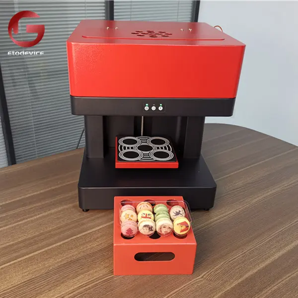 2021 automatico Colorato A Getto D'inchiostro Stampanti 3D Cibo Torta di Caffè Macchina Stampante con il Certificato del CE di stampa digitale negozio di macchine