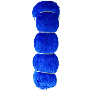 Hot Selling Nylon Polyester Multifilament 190D 200D 210D Blue Colour Single Knot Double Knots Fishing Net