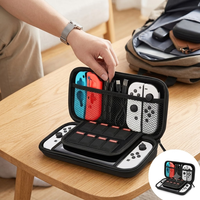 Étui de transport portable personnalisé en EVA compatible avec Switch PS2, sac de protection pour console de jeu vidéo, boîte de rangement antichoc avec logos
