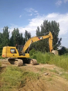 Excavatrice d'occasion Caterpillar 320GC 20T de qualité supérieure, meilleur prix, pelle d'occasion certifiée CE avec accessoire de pincement et brise-roche - Product Image 2