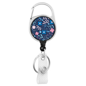 Wholesale stock of flower and leaf crystal mountaineering easy-pull <b>buckles</b>, zinc alloy retractable chrysanthemum easy-pull - Product Image 4