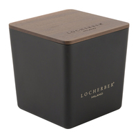 Mescente Groothandel Luxe Private Label Geurende Soja Wax Kaars Met Briccole Houten Deksel