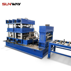 3 파도 W 빔 스틸 고속도로 가드 레일 롤포머 가드 레일 크래시 배리어 롤 성형 기계 - Product Image 1