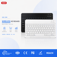 Clavier sans fil d'usine pour tablette PC/Smart TV/ordinateur portable/téléphone intelligent, clavier personnalisé allemand, français, arabe, thaï, russe, coréen