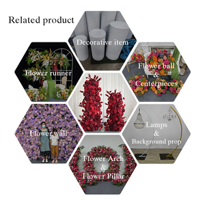 Promise Artificial Rose Flower <b>Arch</b> for Wedding <b>Decoration</b> Romantic Dreamy Style Handmade Polyester High Simulation Reusable - Product Image 5