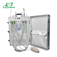 Fauteuil dentaire électrique haut de gamme LTDC09 et unité de condensation de compresseur, unité d'aspiration médicale - Unité dentaire mobile portable