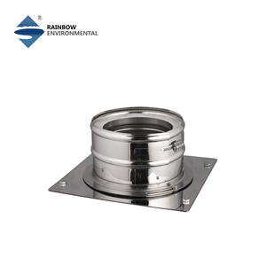 Bande de verrouillage en acier inoxydable de 6 pouces <span class=keywords><strong>pour</strong></span> tuyau de cheminée à double paroi isolé et poêle à <span class=keywords><strong>bois</strong></span> - Product Image 2