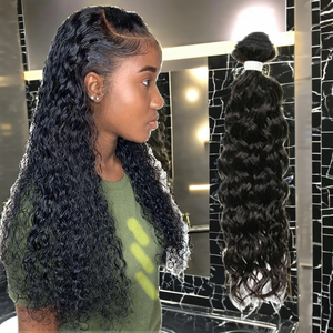 Lots de Cheveux Humains Vierges Brésiliens Remy de Haute Qualité, Ondulés, Tissage Double Trame, Extensions de Cheveux, Marque GERUISI - Product Image 2