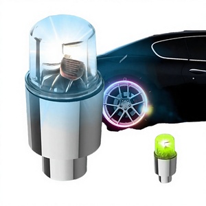 Hearxin 汽车和摩托车轮胎气门帽 LED 灯 <span class=keywords><strong>12V</strong></span> 35000 流明 自行车车轮闪光灯 绿色公路山地车配件 - Product Image 3