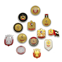 Broche magnétique classique au design du faucon des Émirats arabes unis, emblème de l'aigle national des Émirats arabes unis, badges, épingles