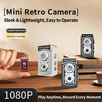 Mini Cámara de Juguete para Niños, Linda y Divertida, con Sensor CMOS HD 1080P, Carcasa de ABS, Llavero, Pantalla IPS Gran Angular de 0.96 Pulgadas, Regalo Digital
