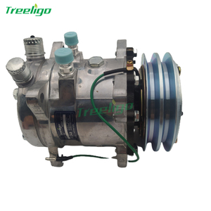 Compresor de Aire Acondicionado SD5H11 para Vehículo Universal, 125 mm de Diámetro, Compresor de Aire Acondicionado para Automóvil CO507.24.A2.125, CO507.24. - Product Image 2