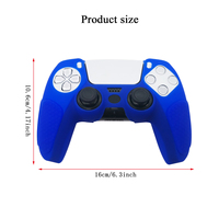 Housse de protection en silicone de haute qualité, antidérapante, améliorant le confort de préhension et les découpes précises, pour manette PS5 DualSense