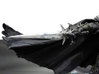 Muñeco de Anime Hecho a Mano, Personalizado, Modelo de Adorno del Rey Lich de World of Warcraft, Muñeco de PVC de Animación